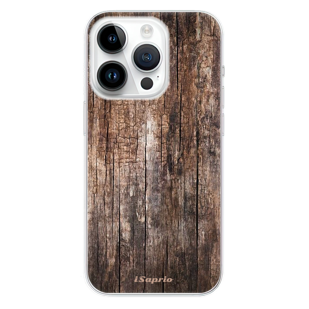 Odolné silikónové puzdro iSaprio - Wood 11 - iPhone 15 Pro