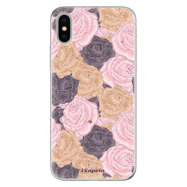 Odolné silikónové puzdro iSaprio - Roses 03 - iPhone X