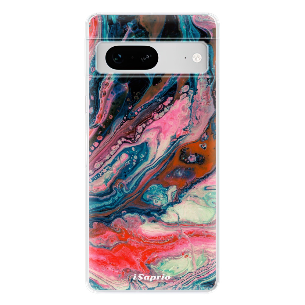 Odolné silikónové puzdro iSaprio - Abstract Paint 01 - Google Pixel 7 5G