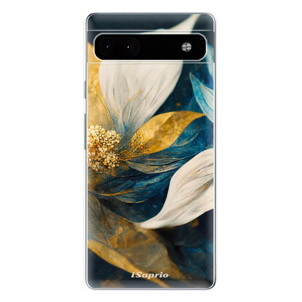 Odolné silikónové puzdro iSaprio - Gold Petals - Google Pixel 6a 5G