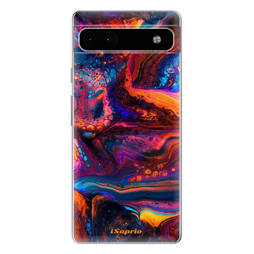 Odolné silikónové puzdro iSaprio - Abstract Paint 02 - Google Pixel 6a 5G