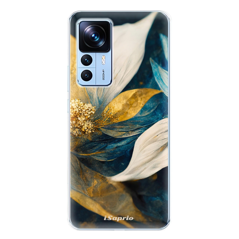Odolné silikónové puzdro iSaprio - Gold Petals - Xiaomi 12T / 12T Pro