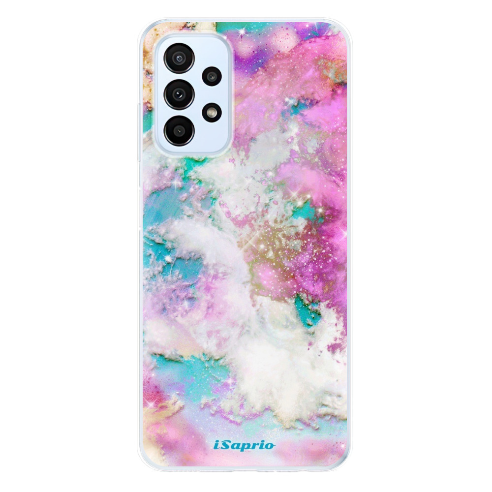 Odolné silikónové puzdro iSaprio - Galactic Paper - Samsung Galaxy A23 / A23 5G