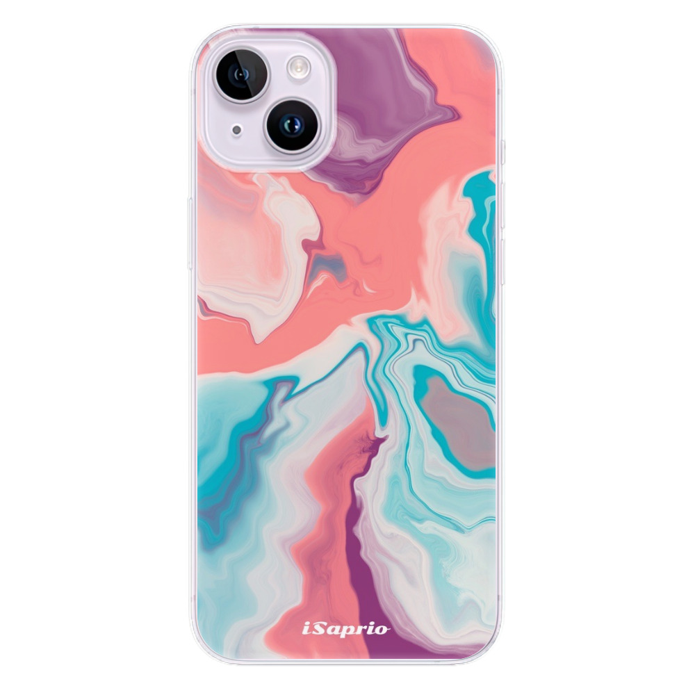 Odolné silikónové puzdro iSaprio - New Liquid - iPhone 14 Plus