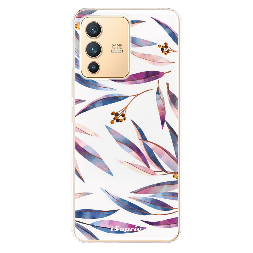 Odolné silikónové puzdro iSaprio - Eucalyptus - Vivo V23 5G