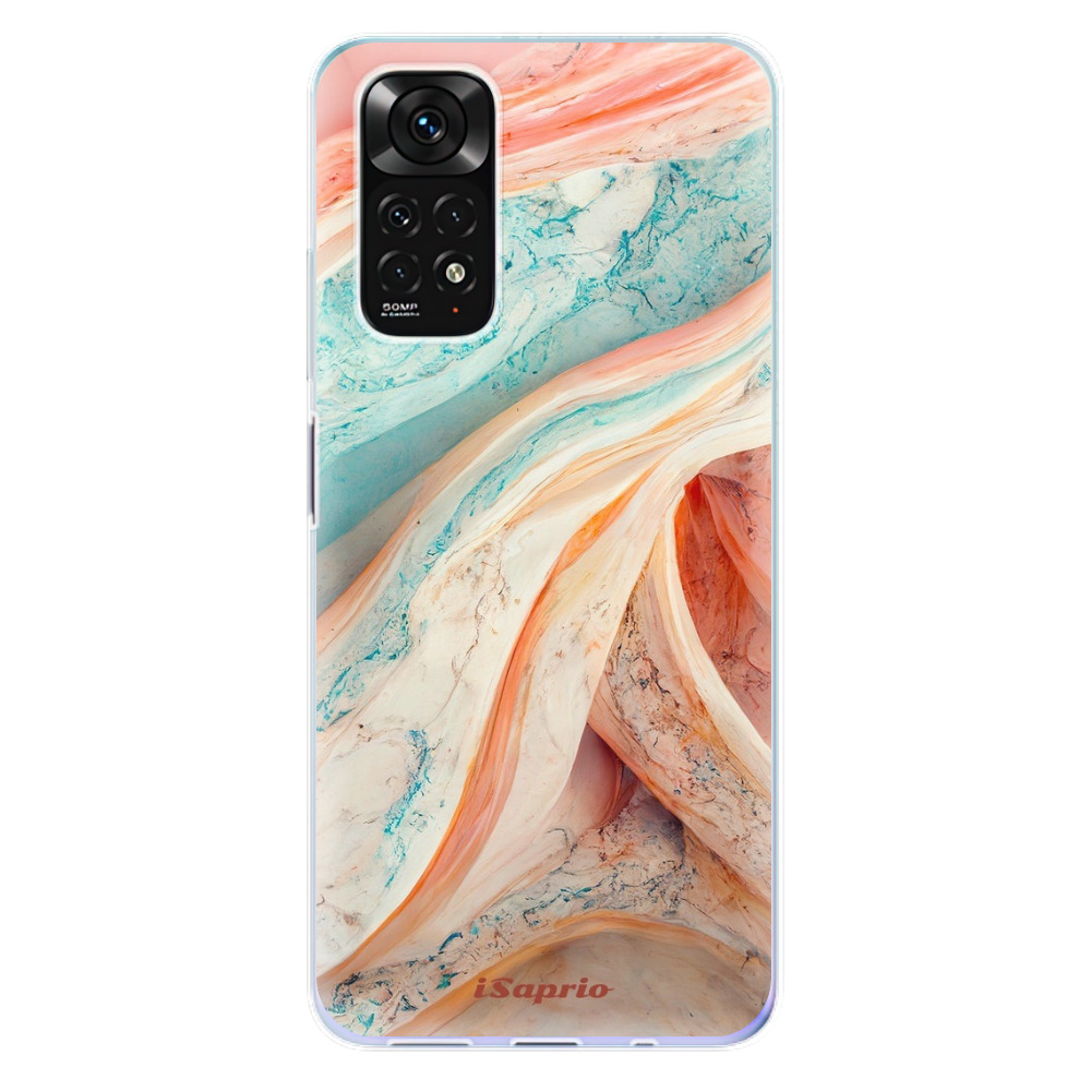 Odolné silikónové puzdro iSaprio - Orange and Blue - Xiaomi Redmi Note 11 / Note 11S