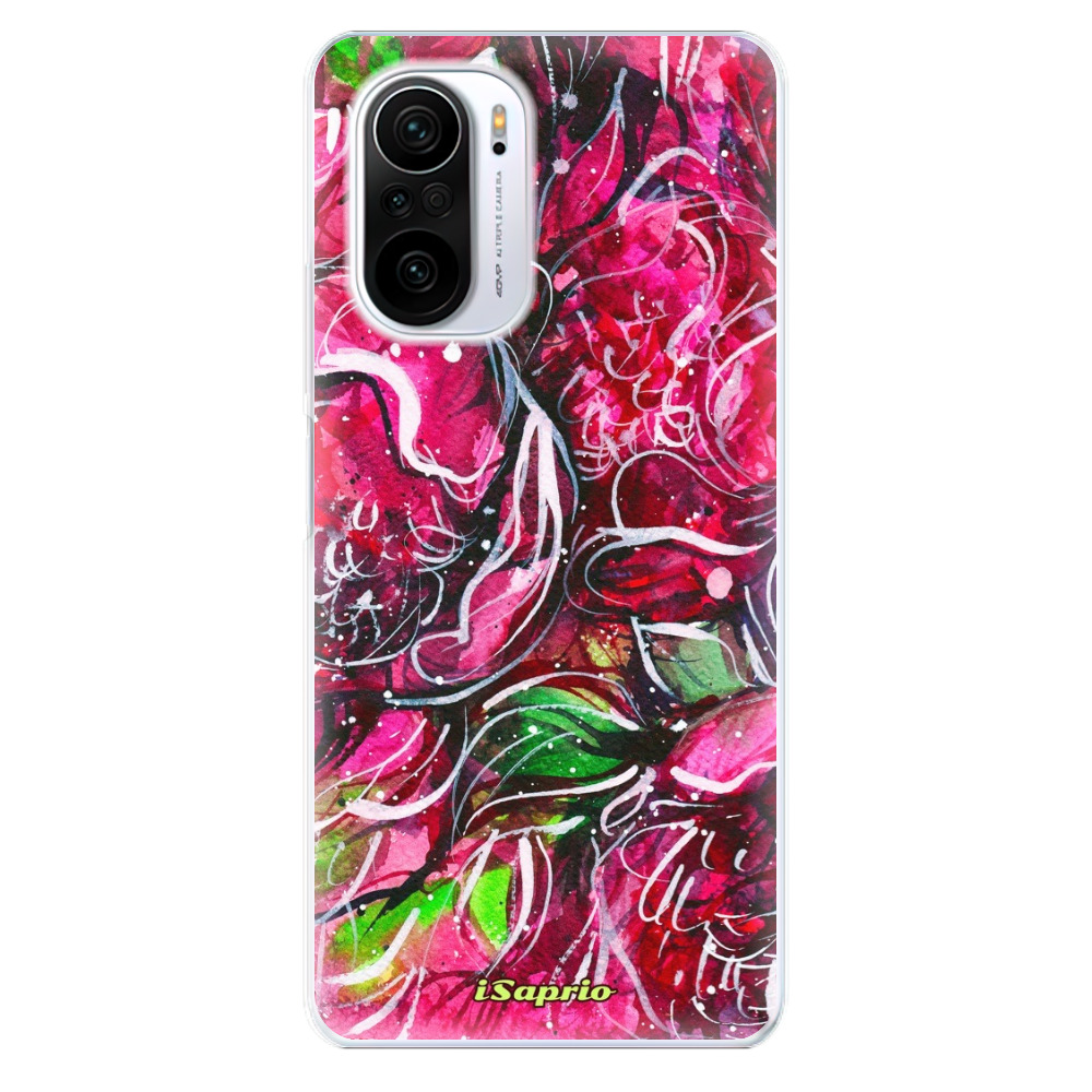 Odolné silikónové puzdro iSaprio - Burgundy - Xiaomi Poco F3