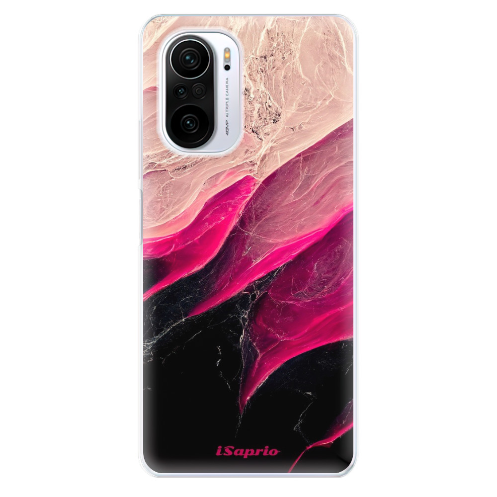 Odolné silikónové puzdro iSaprio - Black and Pink - Xiaomi Poco F3