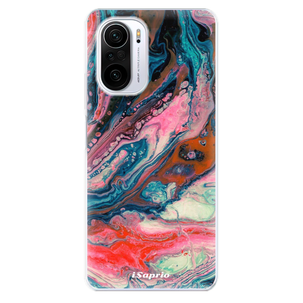 Odolné silikónové puzdro iSaprio - Abstract Paint 01 - Xiaomi Poco F3