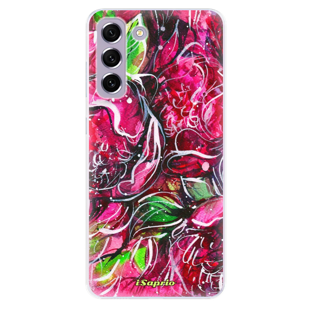 Odolné silikónové puzdro iSaprio - Burgundy - Samsung Galaxy S21 FE 5G