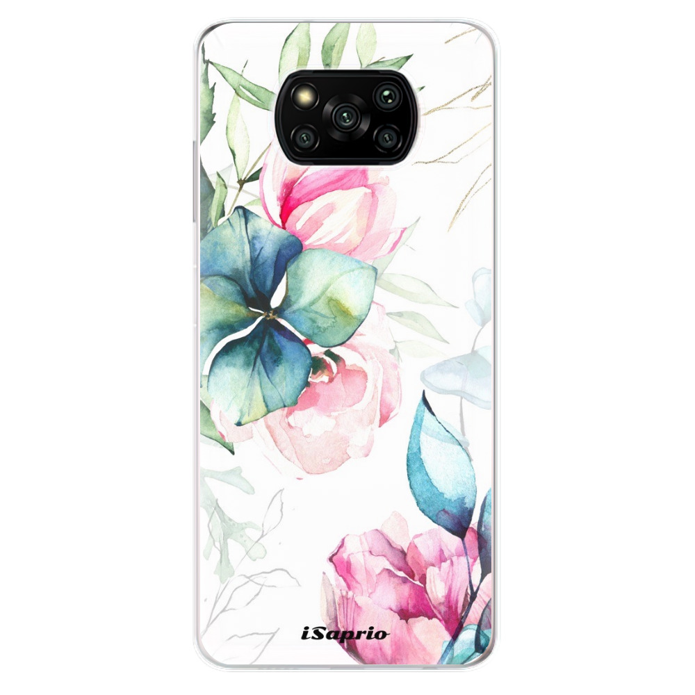 Odolné silikónové puzdro iSaprio - Flower Art 01 - Xiaomi Poco X3 Pro / X3 NFC