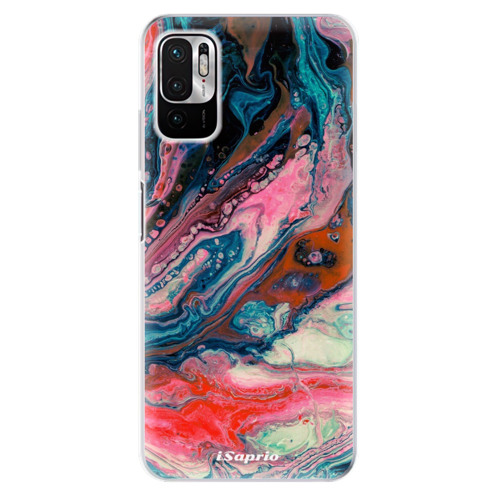 Odolné silikónové puzdro iSaprio - Abstract Paint 01 - Xiaomi Redmi Note 10 5G