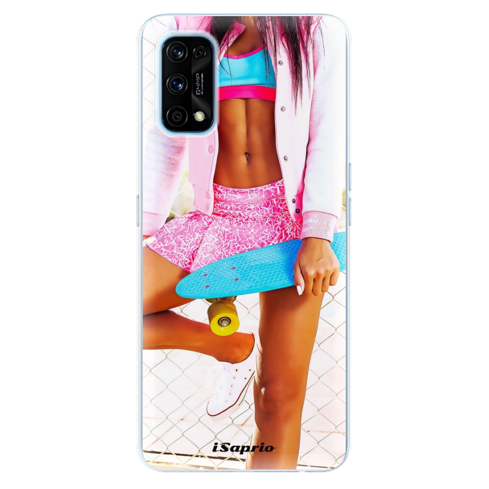 Odolné silikónové puzdro iSaprio - Skate girl 01 - Realme 7 Pro