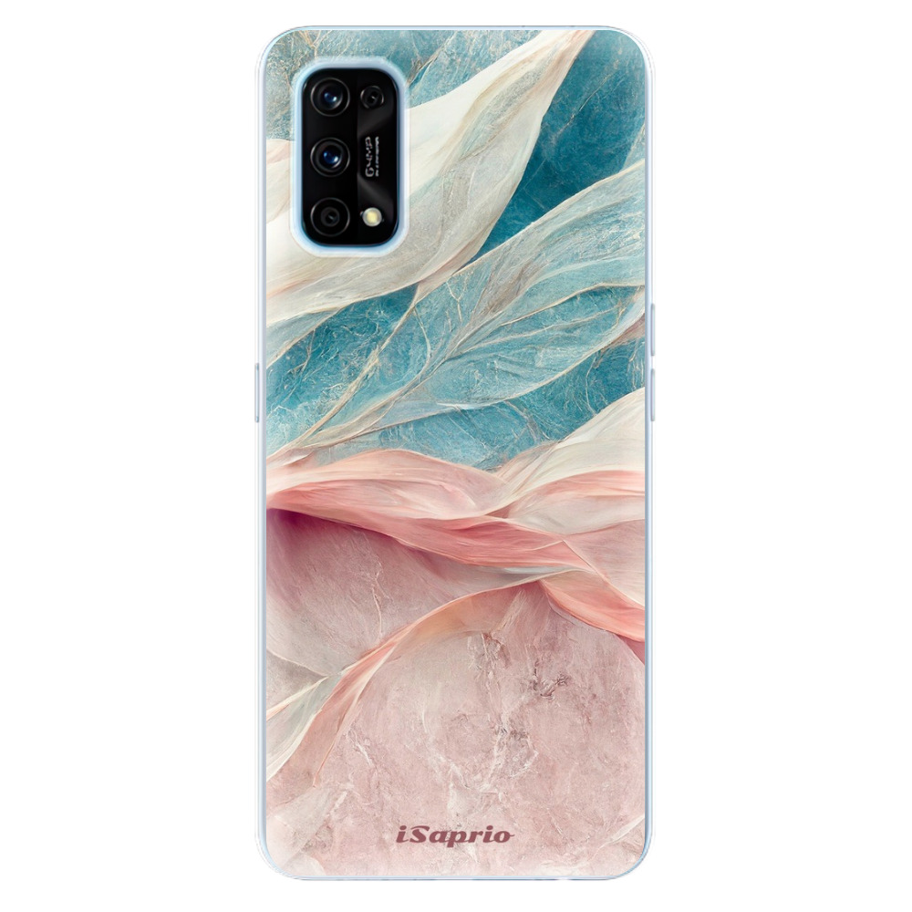 Odolné silikónové puzdro iSaprio - Pink and Blue - Realme 7 Pro