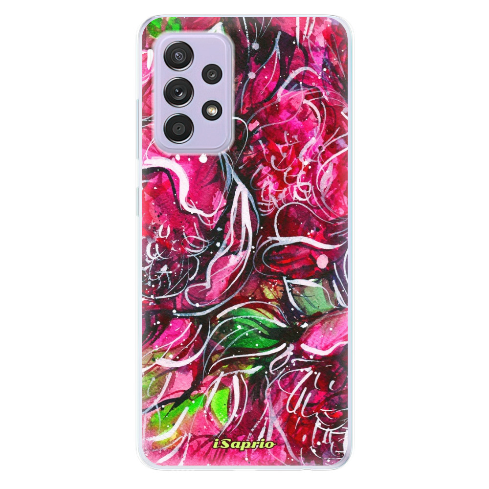 Odolné silikónové puzdro iSaprio - Burgundy - Samsung Galaxy A52/A52 5G
