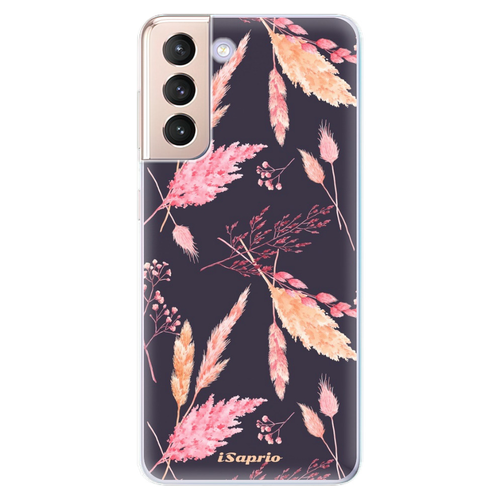 Odolné silikónové puzdro iSaprio - Herbal Pattern - Samsung Galaxy S21