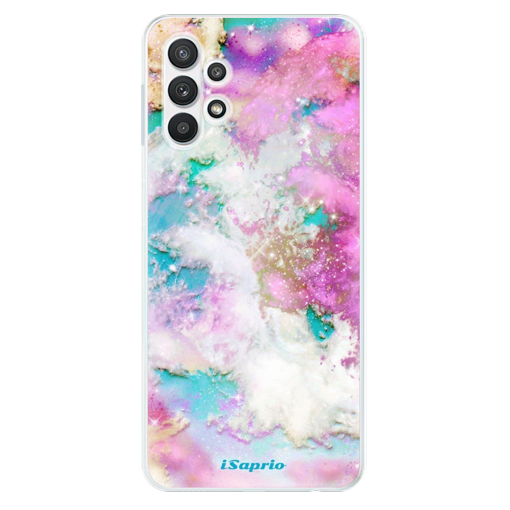 Odolné silikónové puzdro iSaprio - Galactic Paper - Samsung Galaxy A32 5G