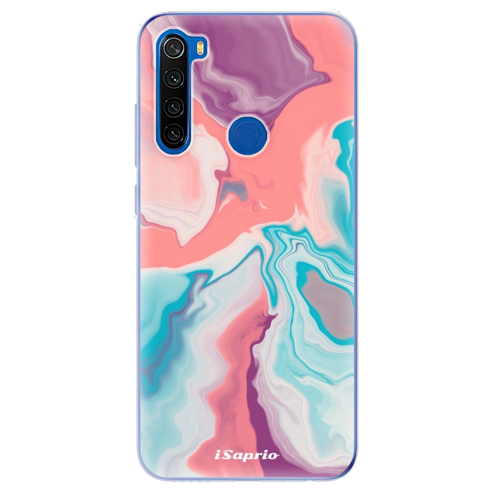 Odolné silikónové puzdro iSaprio - New Liquid - Xiaomi Redmi Note 8T
