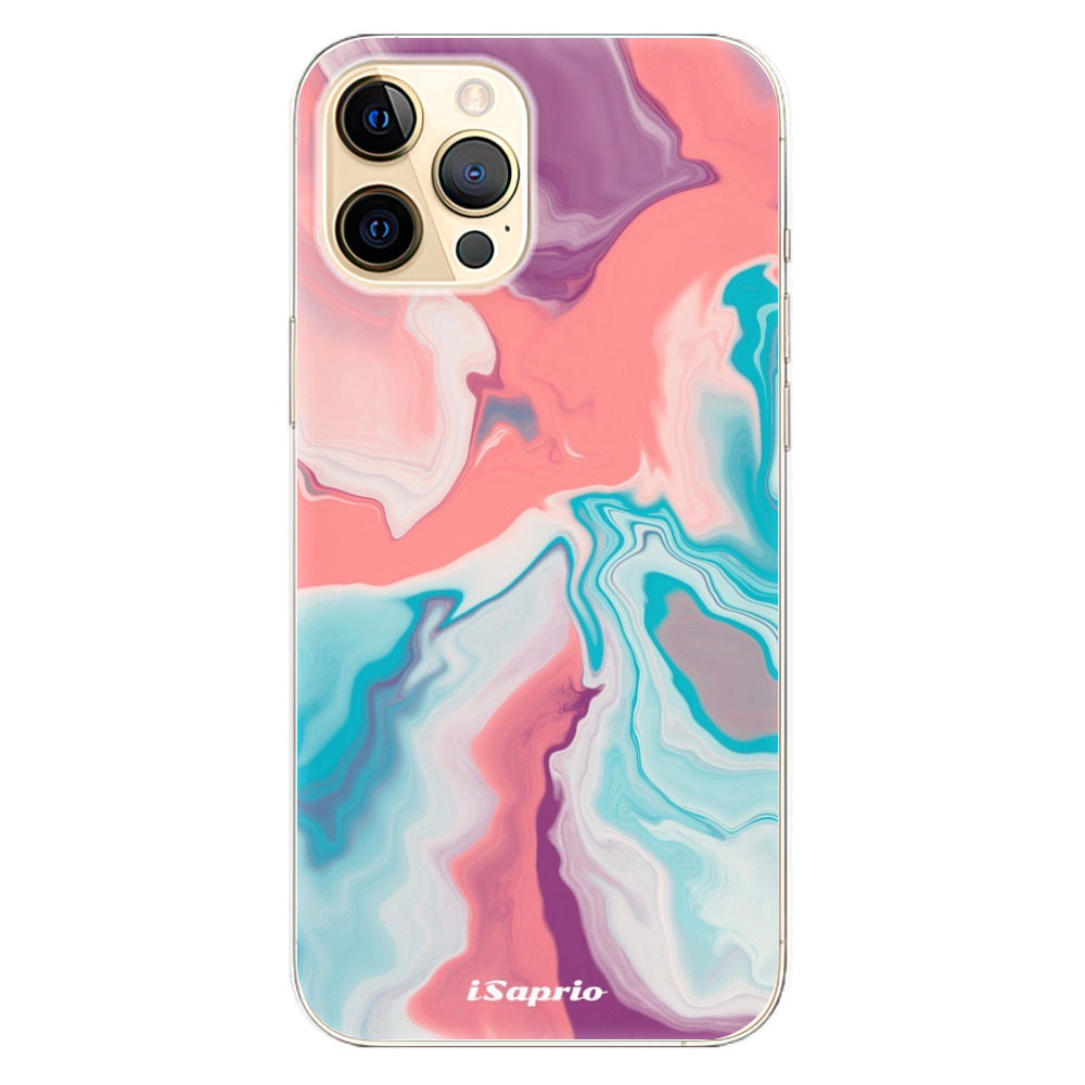 Odolné silikónové puzdro iSaprio - New Liquid - iPhone 12 Pro Max