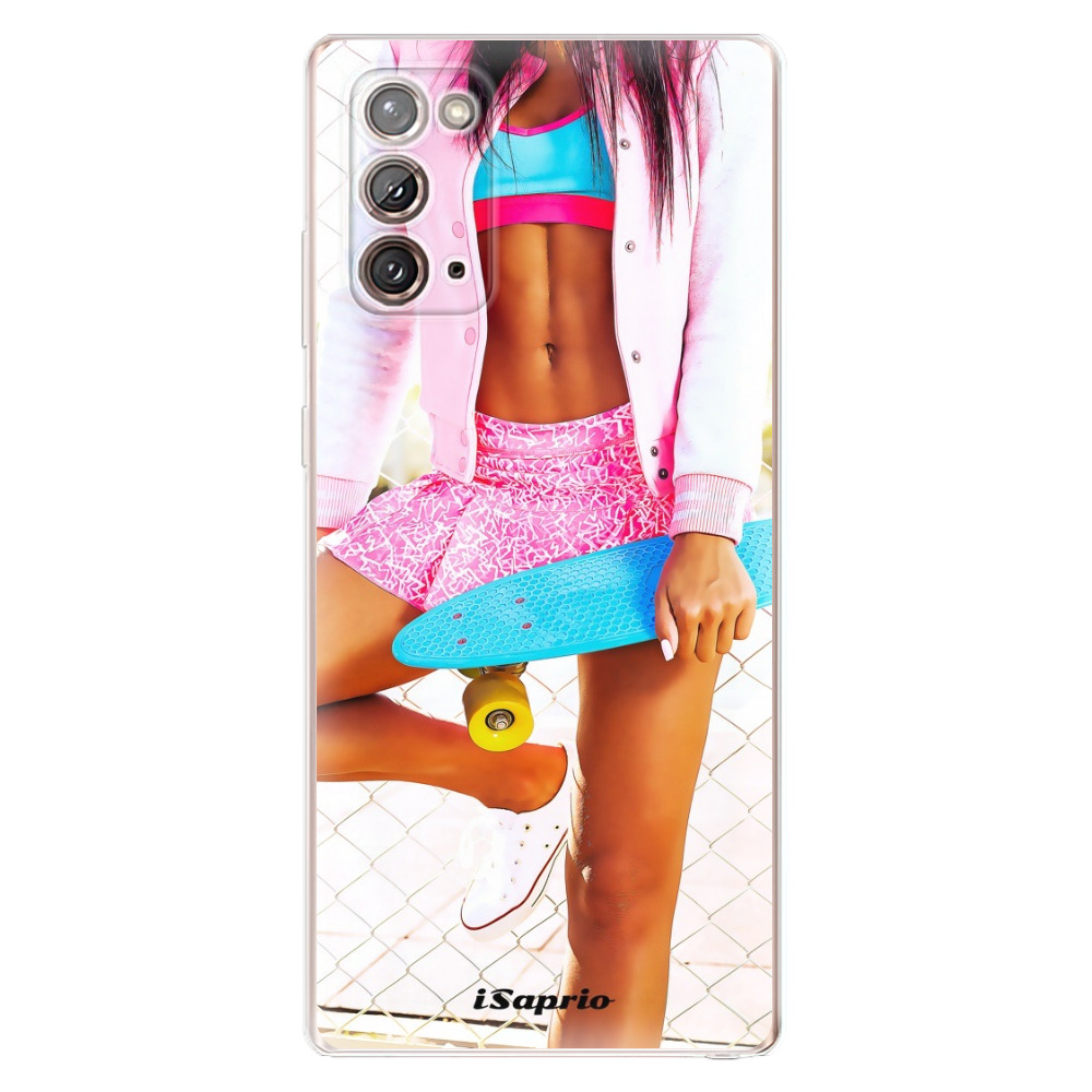 Odolné silikónové puzdro iSaprio - Skate girl 01 - Samsung Galaxy Note 20