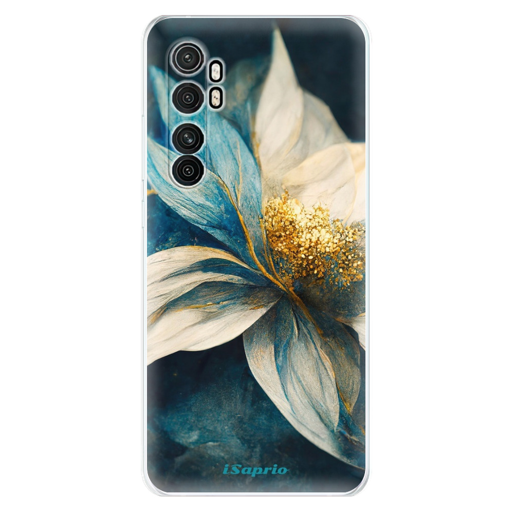 Odolné silikónové puzdro iSaprio - Blue Petals - Xiaomi Mi Note 10 Lite