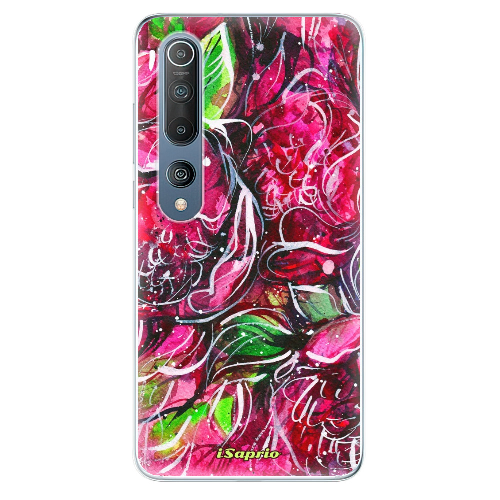 Odolné silikónové puzdro iSaprio - Burgundy - Xiaomi Mi 10 / Mi 10 Pro