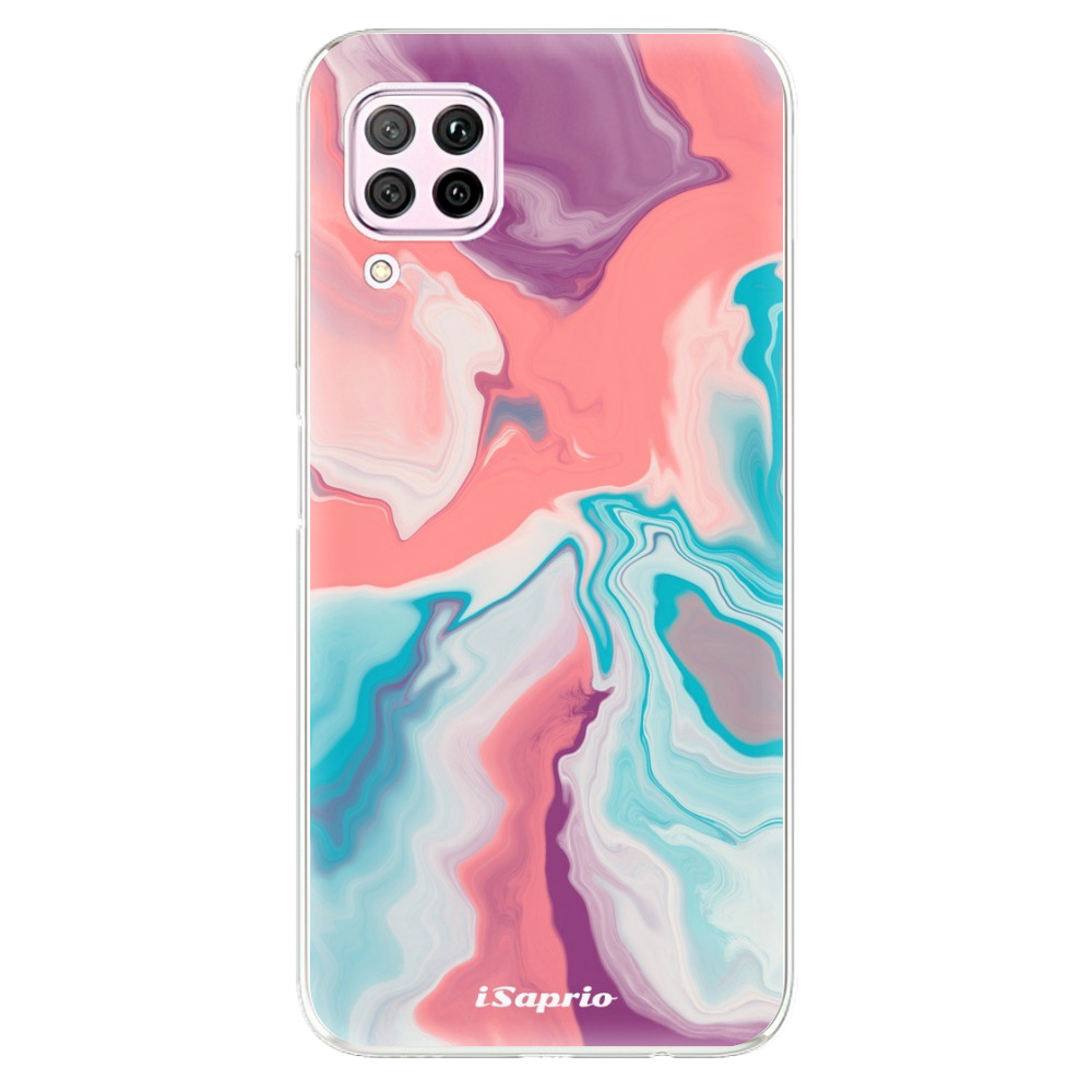 Odolné silikónové puzdro iSaprio - New Liquid - Huawei P40 Lite