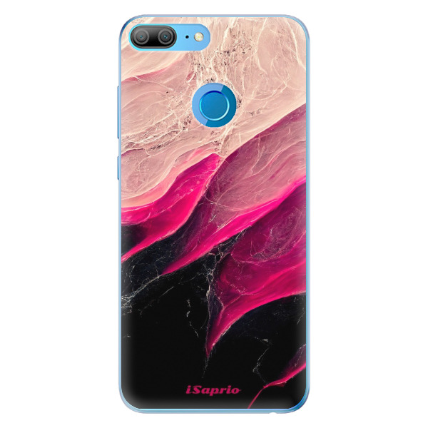 Odolné silikónové puzdro iSaprio - Black and Pink - Huawei Honor 9 Lite