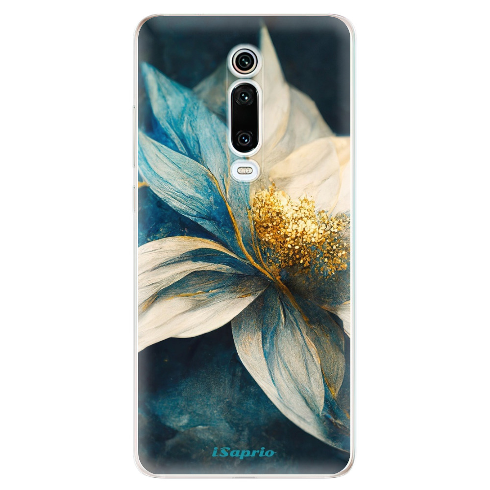 Odolné silikónové puzdro iSaprio - Blue Petals - Xiaomi Mi 9T Pro