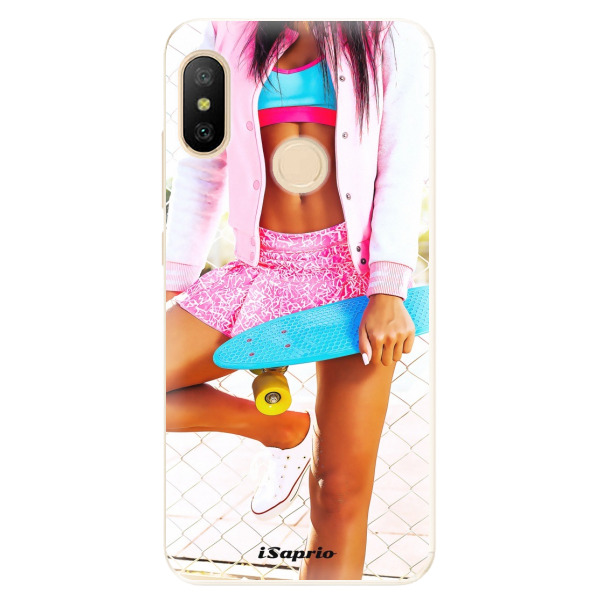 Odolné silikónové puzdro iSaprio - Skate girl 01 - Xiaomi Mi A2 Lite