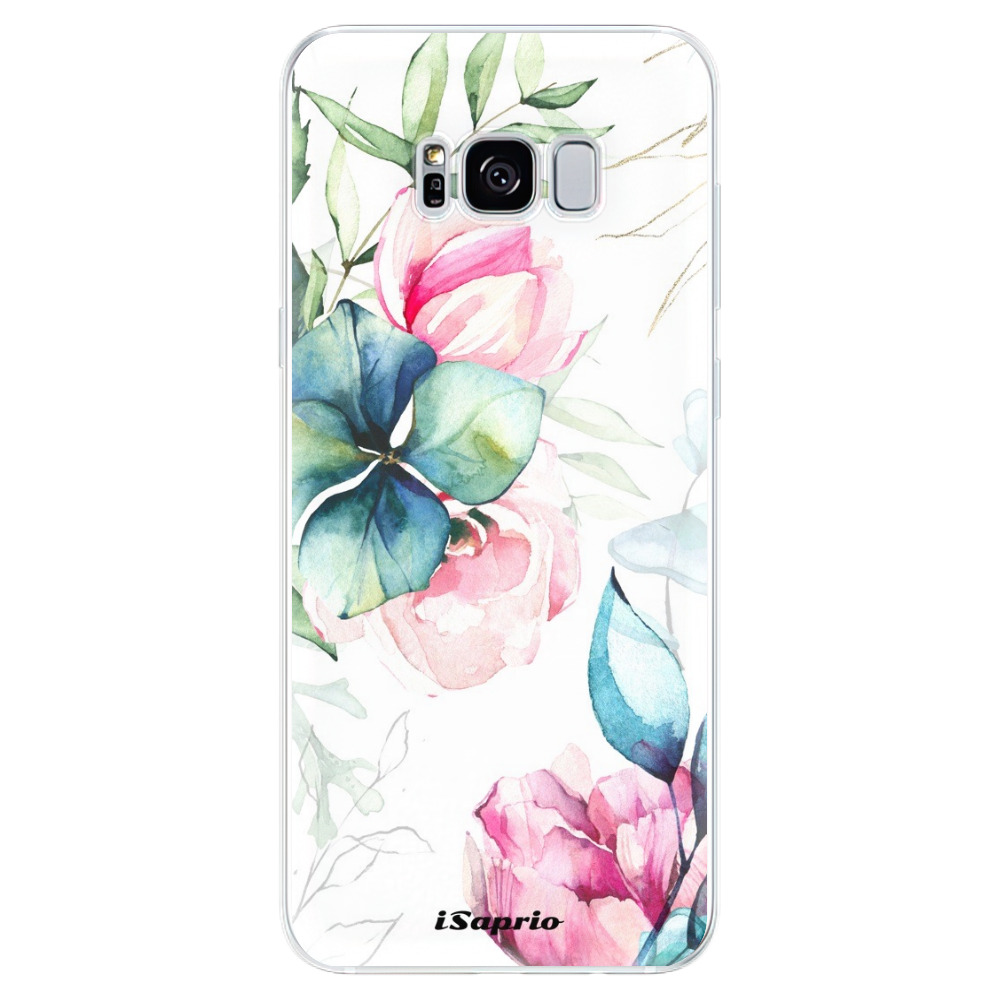 Odolné silikónové puzdro iSaprio - Flower Art 01 - Samsung Galaxy S8