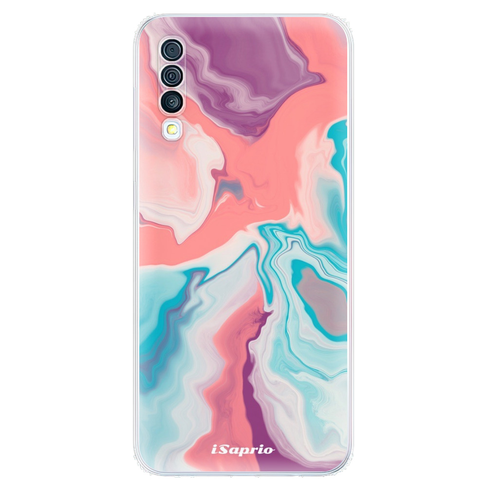 Odolné silikónové puzdro iSaprio - New Liquid - Samsung Galaxy A50