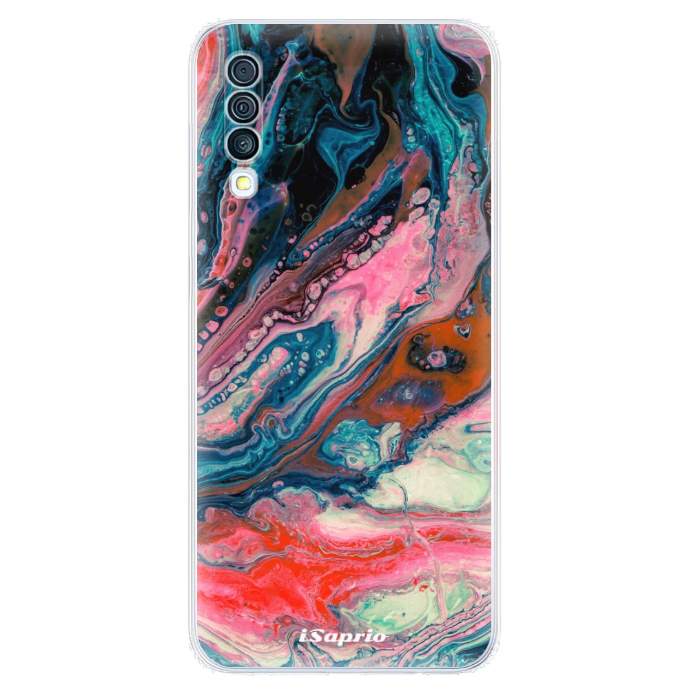 Odolné silikónové puzdro iSaprio - Abstract Paint 01 - Samsung Galaxy A50