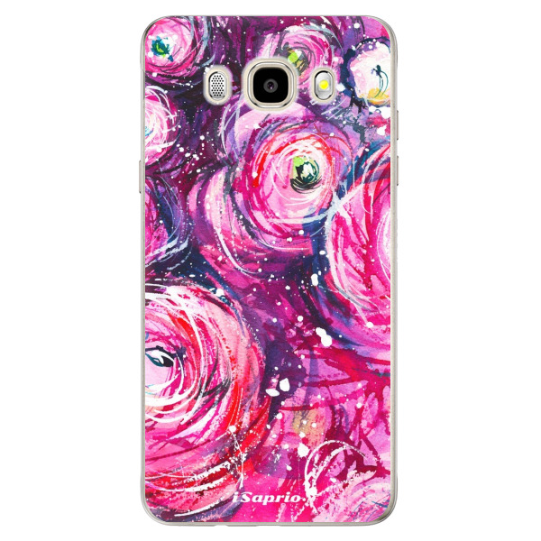 Odolné silikónové puzdro iSaprio - Pink Bouquet - Samsung Galaxy J5 2016