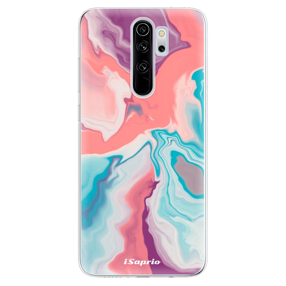 Odolné silikónové puzdro iSaprio - New Liquid - Xiaomi Redmi Note 8 Pro