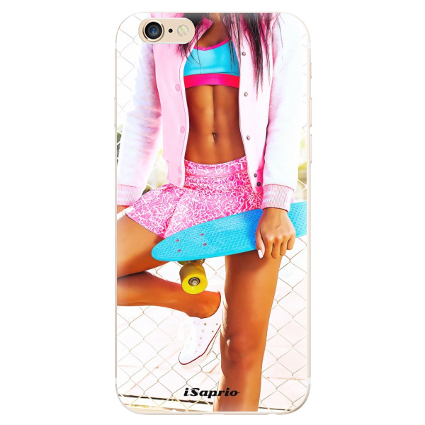 Odolné silikónové puzdro iSaprio - Skate girl 01 - iPhone 6/6S