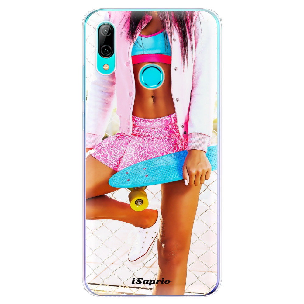 Odolné silikónové puzdro iSaprio - Skate girl 01 - Huawei P Smart 2019