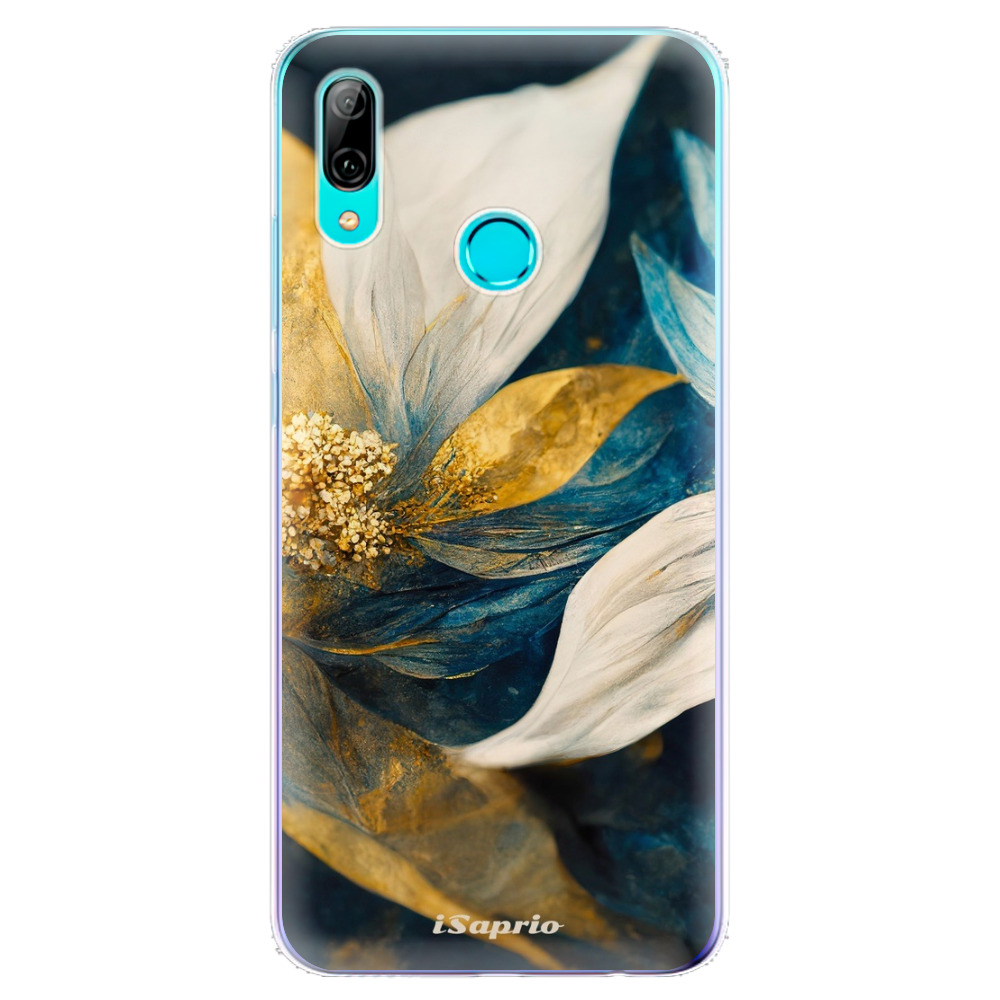 Odolné silikónové puzdro iSaprio - Gold Petals - Huawei P Smart 2019