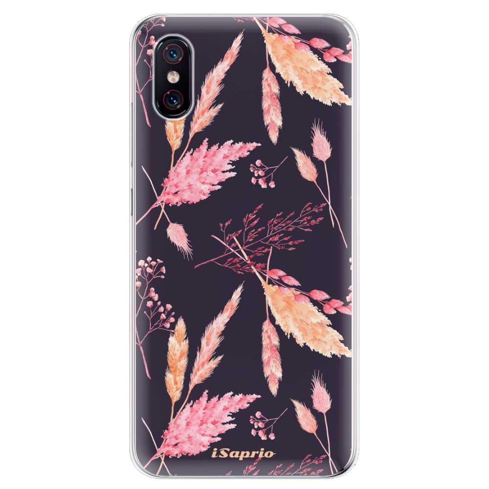 Odolné silikónové puzdro iSaprio - Herbal Pattern - Xiaomi Mi 8 Pro
