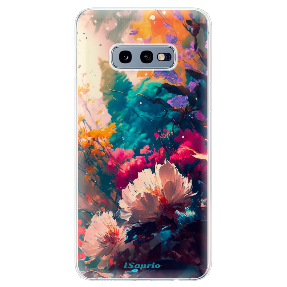 Odolné silikónové puzdro iSaprio - Flower Design - Samsung Galaxy S10e