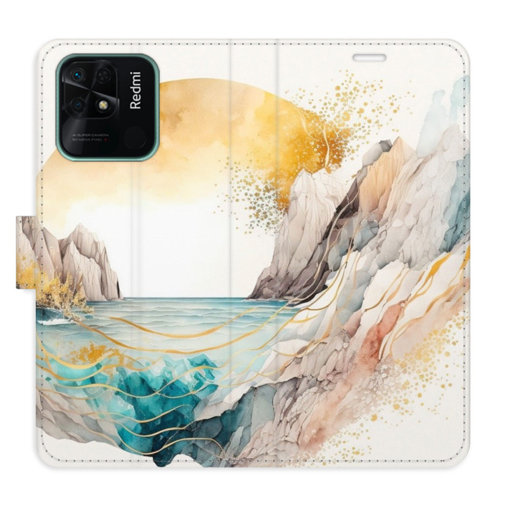 Flipové puzdro iSaprio - Winter in the Mountains - Xiaomi Redmi 10C