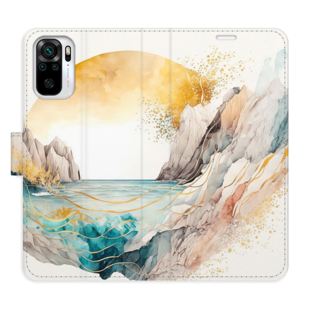 Flipové puzdro iSaprio - Winter in the Mountains - Xiaomi Redmi Note 10 / Note 10S