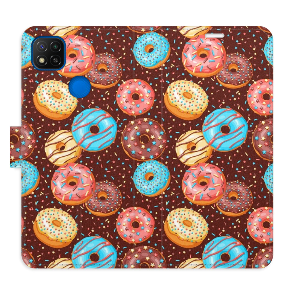 Flipové puzdro iSaprio - Donuts Pattern - Xiaomi Redmi 9C