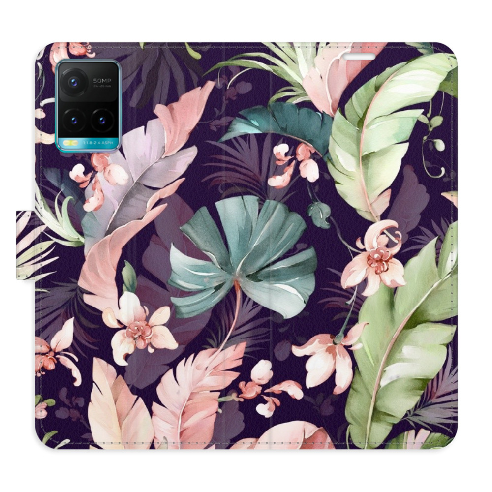 Flipové puzdro iSaprio - Flower Pattern 08 - Vivo Y21 / Y21s / Y33s