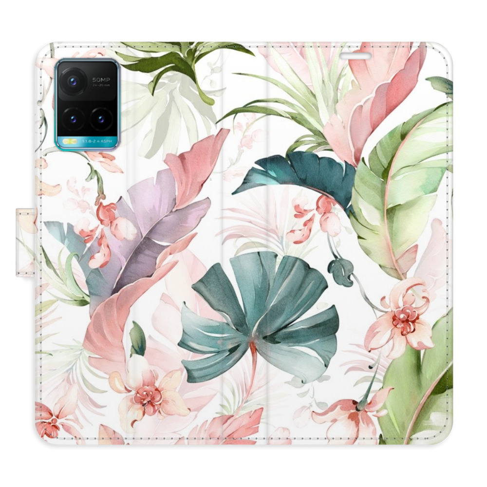 Flipové puzdro iSaprio - Flower Pattern 07 - Vivo Y21 / Y21s / Y33s