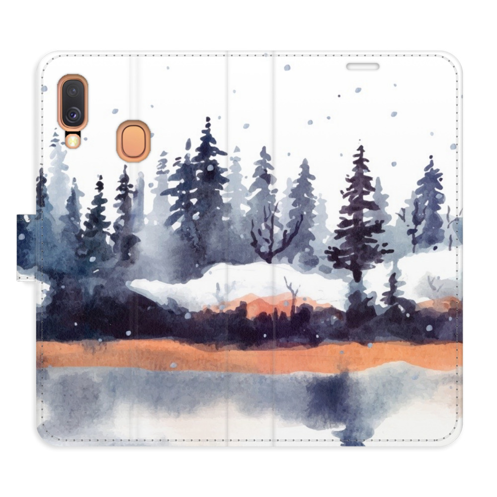 Flipové puzdro iSaprio - Winter 02 - Samsung Galaxy A40