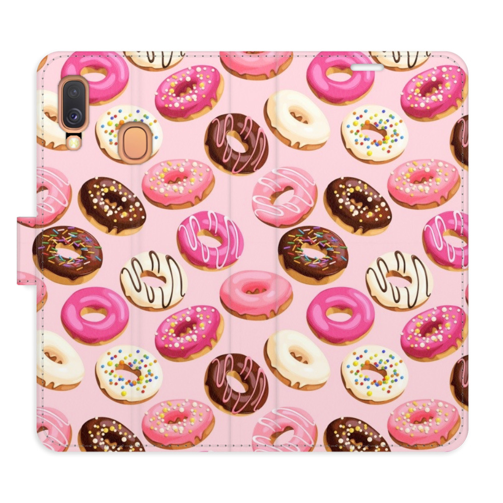 Flipové puzdro iSaprio - Donuts Pattern 03 - Samsung Galaxy A40