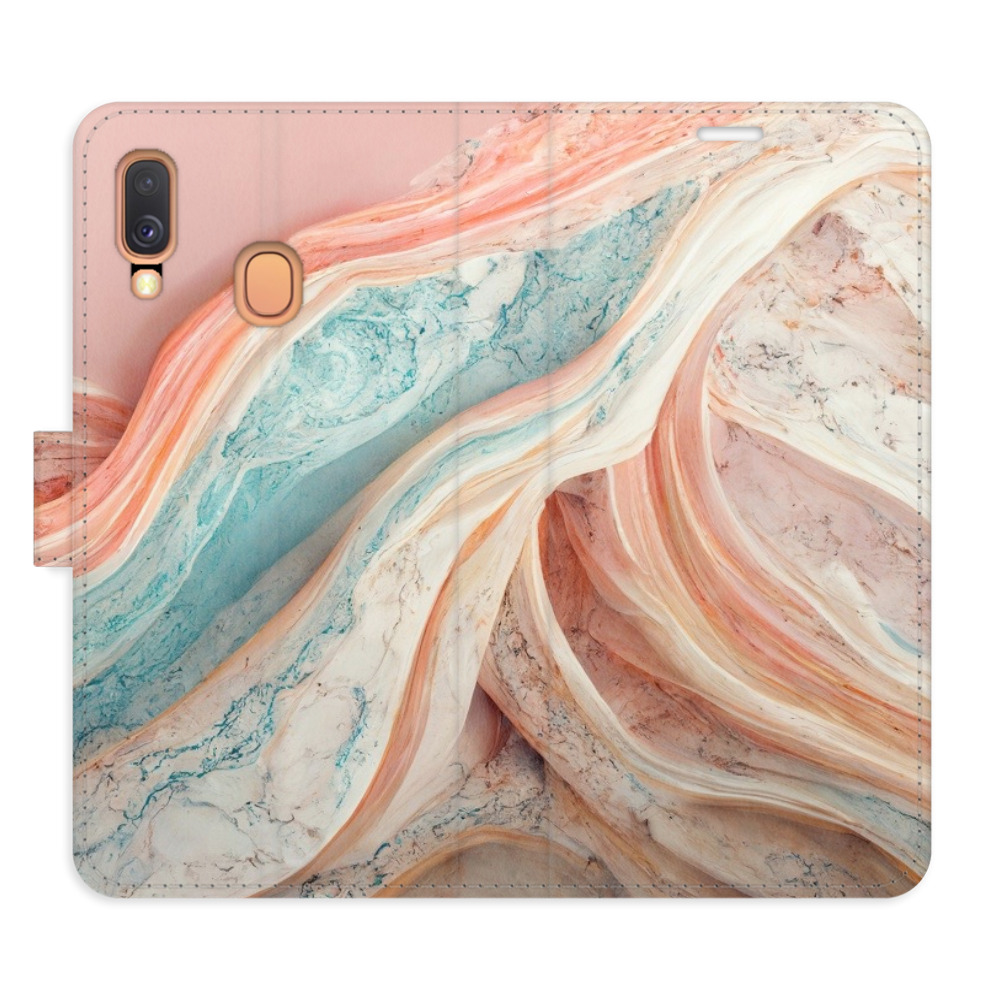 Flipové puzdro iSaprio - Colour Marble - Samsung Galaxy A40