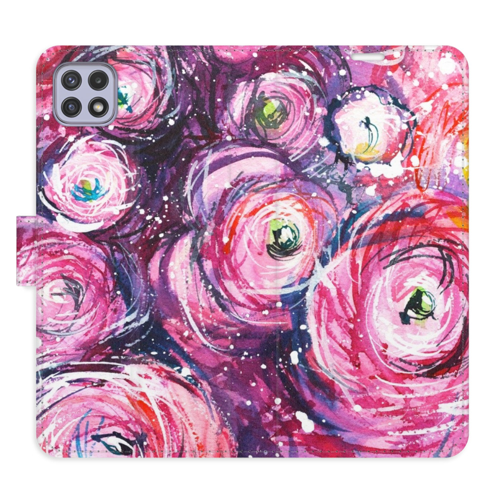 Flipové puzdro iSaprio - Retro Paint 02 - Samsung Galaxy A22 5G