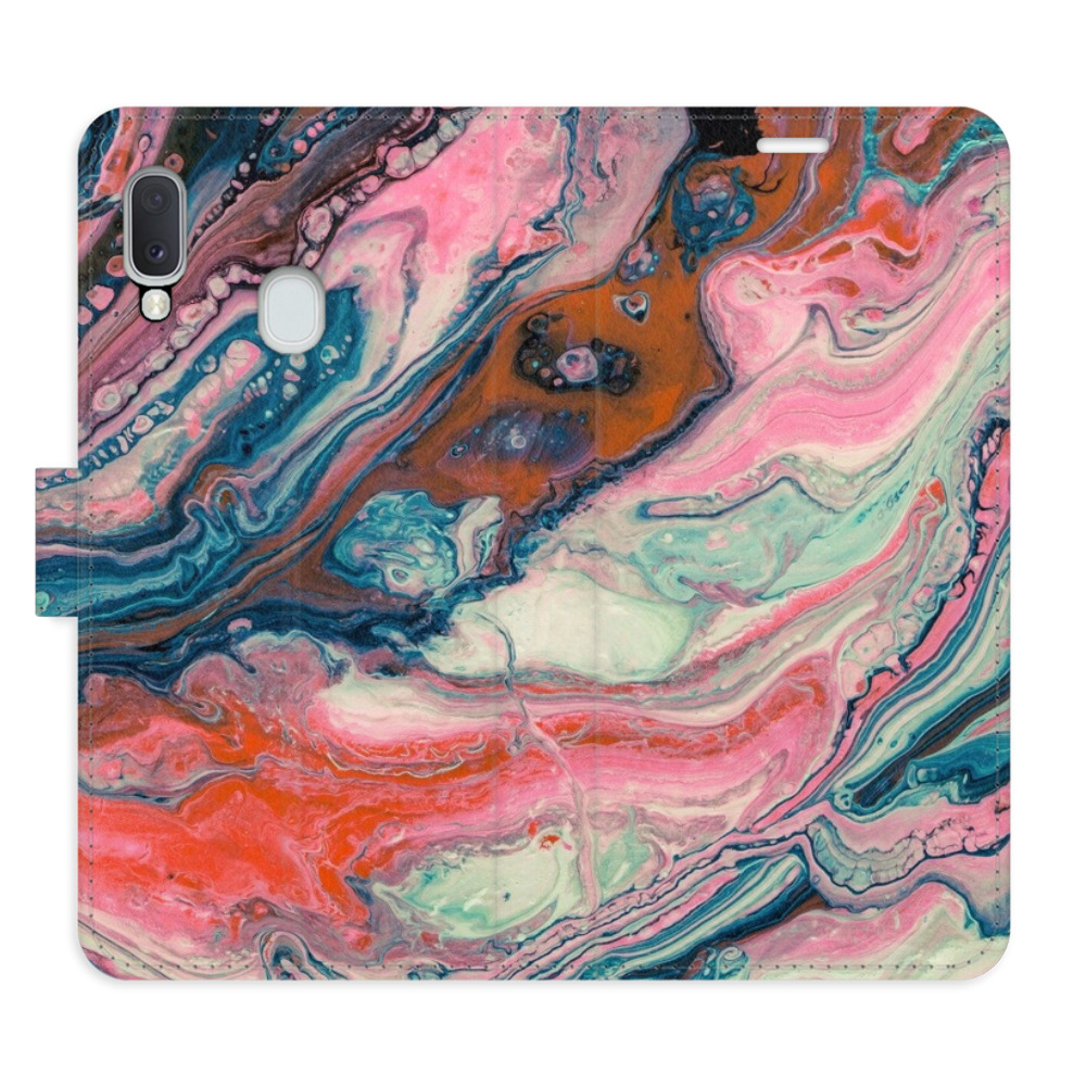 Flipové puzdro iSaprio - Retro Paint - Samsung Galaxy A20e